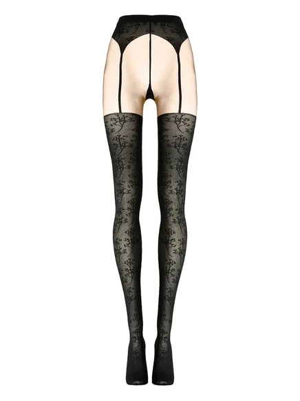 Женские колготки Wolford Passion Flower, черные