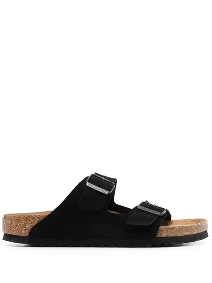 Сандалии Birkenstock Arizona с двумя пряжками, черные