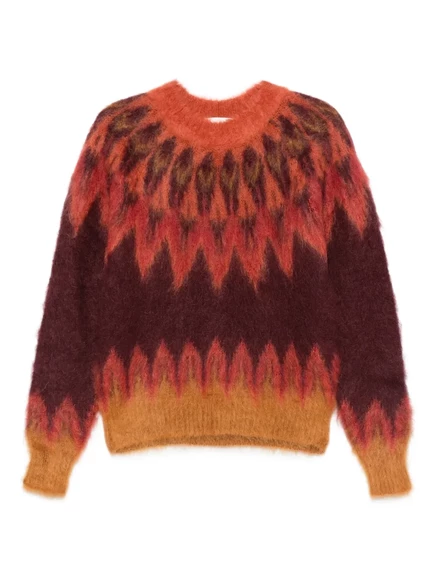 Свитер с рисунком MARANT ÉTOILE red