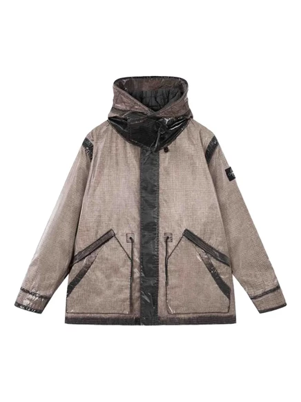 Призматическая парка Stone Island brown