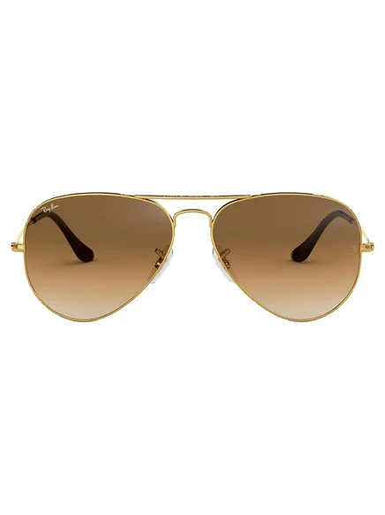 Солнцезащитные очки Ray-Ban авиатор, коричневые