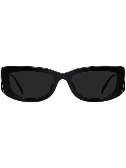 Солнцезащитные очки в прямоугольной оправе Prada Eyewear Symbole black