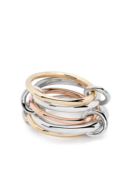 Кольцо Spinelli Kilcollin Mila MX, золото/серебро, золотое