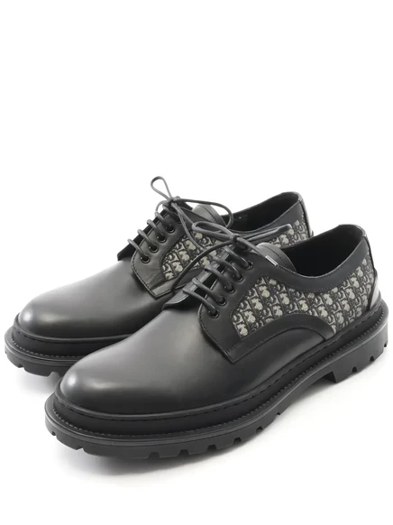 Мужские дерби Christian Dior Pre-Owned Dior Explorer, черные