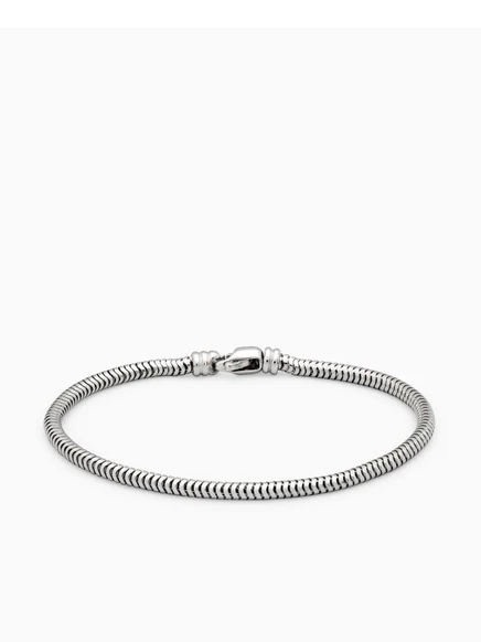 Браслет в виде змеи из дерева Тома silver