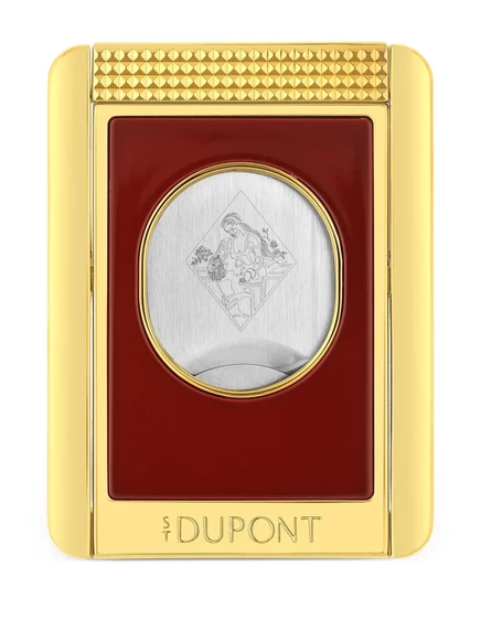 Подставка для резака сигар S. T. Dupont Monogram, красная