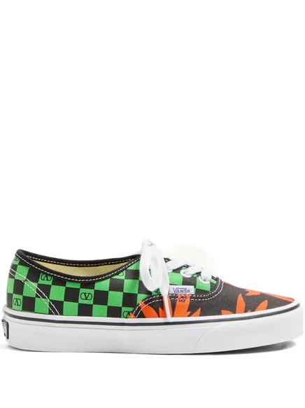 Женские кроссовки Valentino Garavani x Vans, зеленые