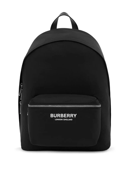 Рюкзак на молнии с логотипом Burberry black