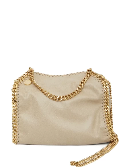 Женская сумка-тоут Stella McCartney mini Falabella, кремовая