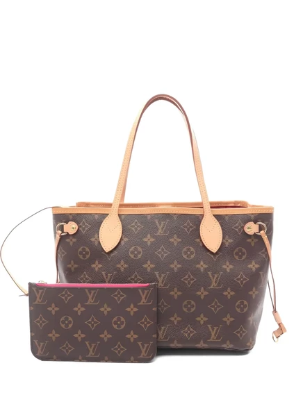 Женская сумка-тоут Louis Vuitton Neverfull, коричневая