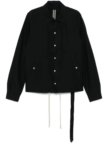 Верхняя рубашка из рипстопа Rick Owens DRKSHDW black