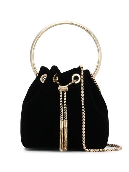 Сумка-ведро Jimmy Choo Bon Bon black