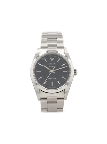 Мужские часы Rolex Air-King 34 мм, черный