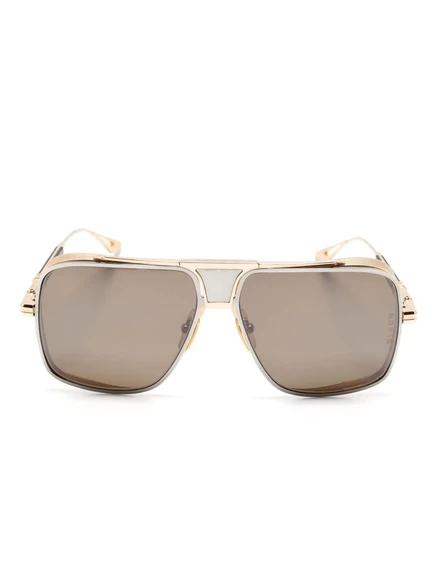 Солнцезащитные очки в пилотной оправе Dita Eyewear Epiluxury 5 gold