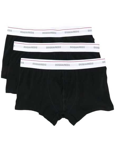 Мужские боксеры DSQUARED2, комплект 3 шт., черные