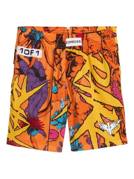 Мужские баскетбольные шорты Puma Melo Phoenix, оранжевые