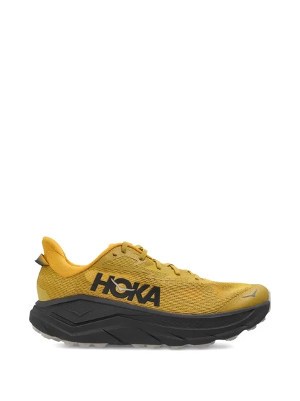 Мужские кроссовки Hoka Challenger 8 с логотипом, желтые