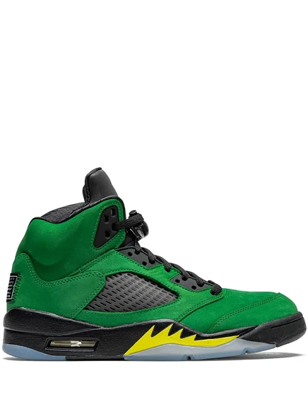 Унисекс кроссовки Jordan Air Jordan 5 Oregon, зеленые