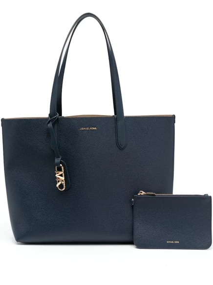 Женская сумка-тоут MICHAEL Michael Kors Eliza кожаная двусторонняя, синяя