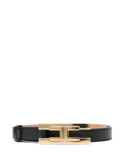 Женский кожаный ремень Elisabetta Franchi, черный