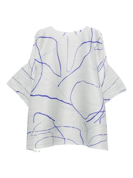 Женский топ Pleats Please Issey Miyake, серый