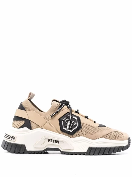 Кроссовки Philipp Plein vegan Predator с низким верхом brown