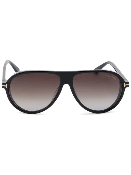Унисекс солнцезащитные очки Tom Ford Marcus пилот, черные