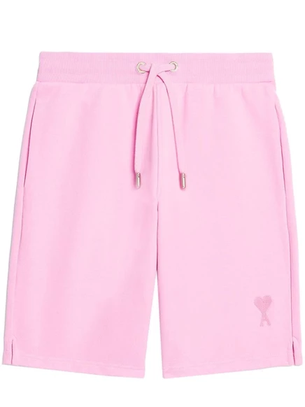 Спортивные шорты AMI Paris Ami de Coeur pink