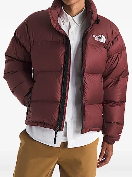 Мужская куртка The North Face на молнии, красная