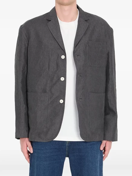 Мужской пиджак Jacquemus с карманом, темно-серый