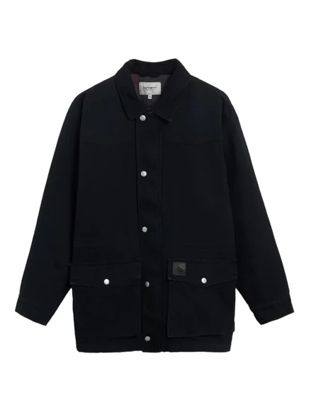 Пальто с карманами на пуговицах от Carhartt WIP black