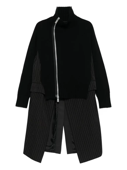 куртка с панелями sacai black