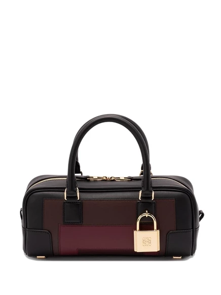 Женская сумка Loewe Amazona 23 на плечо с замком, черная