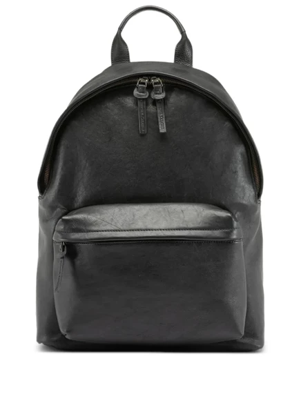 Креативный кожаный рюкзак Officine black