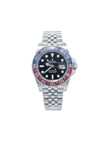 Мужские часы Rolex GMT-Master II 40 мм сталь, черные