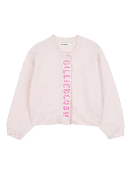 Кардиган для девочек Billieblush на пуговицах, розовый