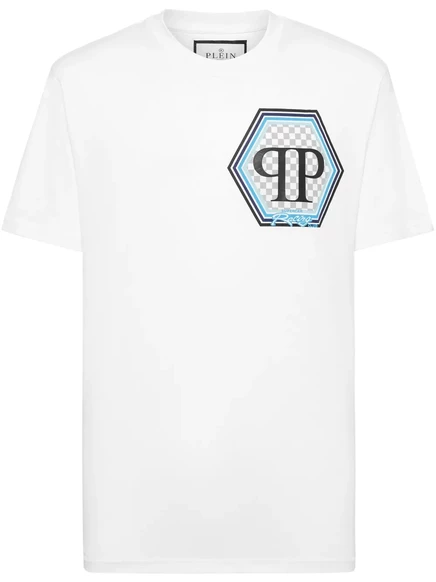 Футболка Philipp Plein с шестиугольником white
