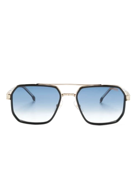 Мужские очки Carrera 1069/S пилот, черно-золотые