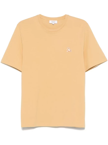 Мужская футболка Maison Kitsuné Chillax Fox, желтая