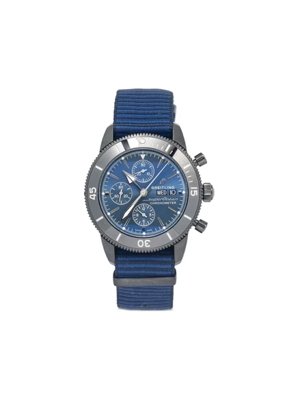 Breitling Superocean 44 мм, бывший в употреблении blue
