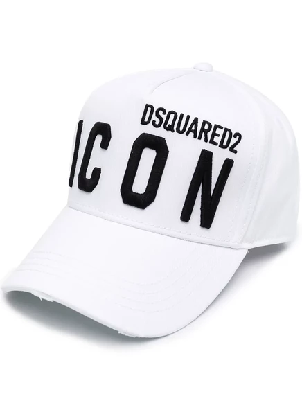 Мужская бейсболка Dsquared2 Icon, белая
