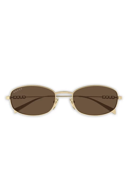 Мужские очки Gucci Eyewear GG1940S овальные, золотистые