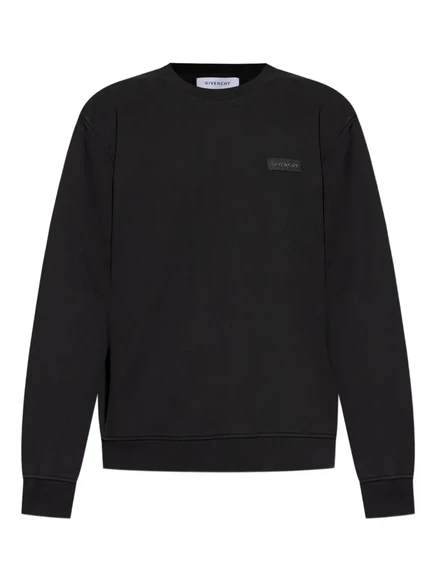 Мужской свитшот Givenchy с логотипом, черный