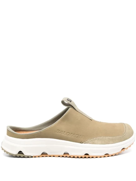 Унисекс шлепанцы Salomon RX Slide, оливковые