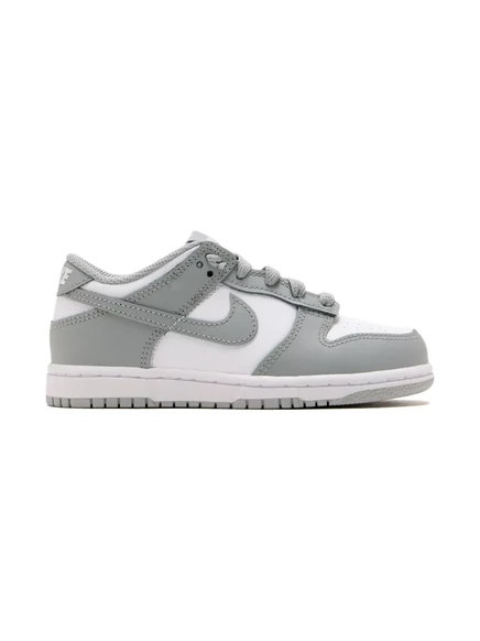 Кроссовки Nike Kids Dunk с низким берцем grey