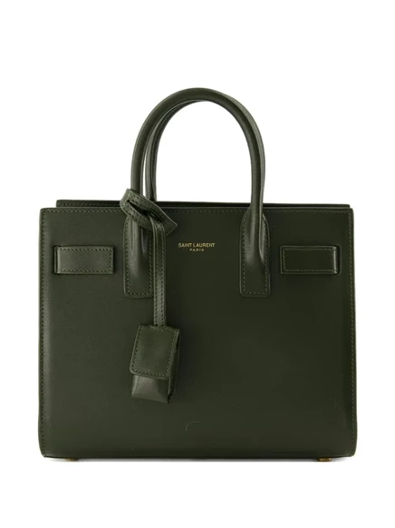 Повседневная сумка Saint Laurent nano Sac green