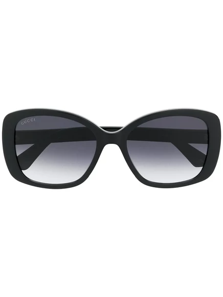 Женские солнцезащитные очки Gucci Double G, черные