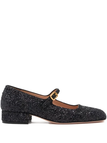 Блестящие туфли-лодочки Bally 30 мм Ballyrina black
