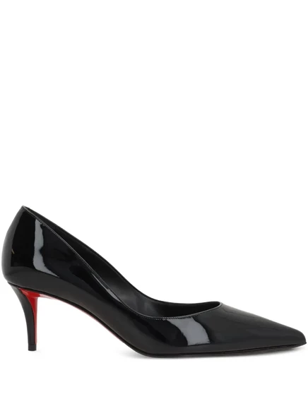 Женские лакированные туфли Christian Louboutin Miss Z 60 мм, черные