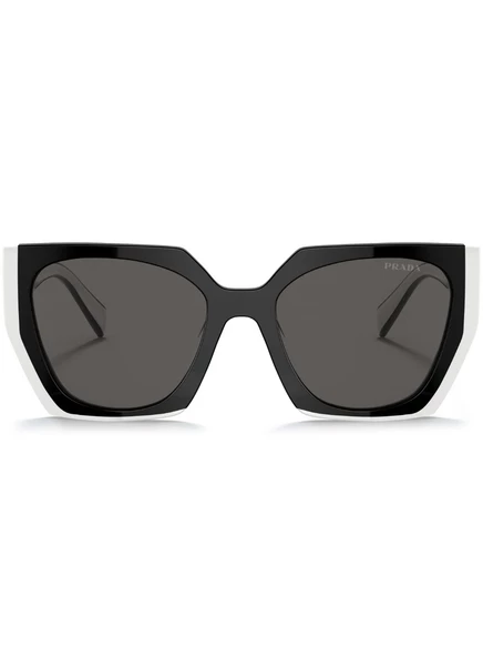 Солнцезащитные очки Prada Eyewear в оправе-бабочке black